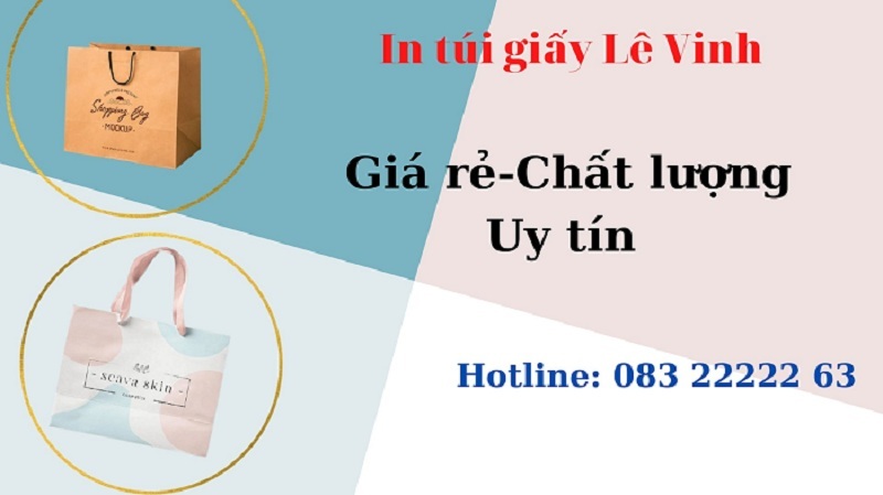 in túi giấy số lượng ít