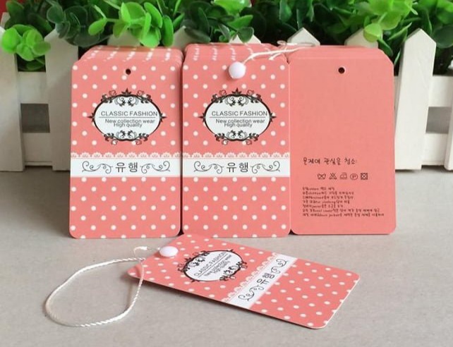 In Lê Vinh chuyên in ấn thiết kế tag treo giá rẻ, tag quần áo