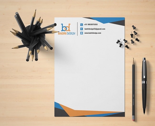 in giấy tiêu đề, letterhead
