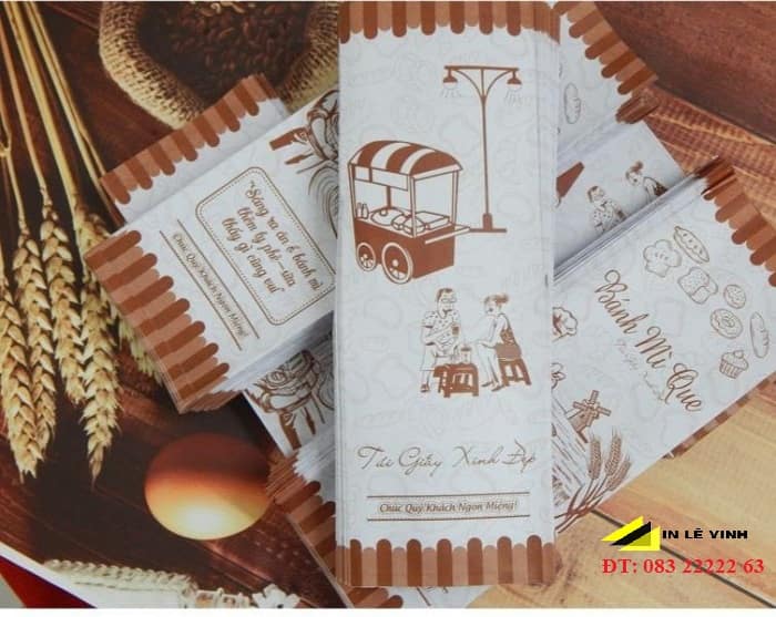 in túi giấy bánh mì giá rẻ