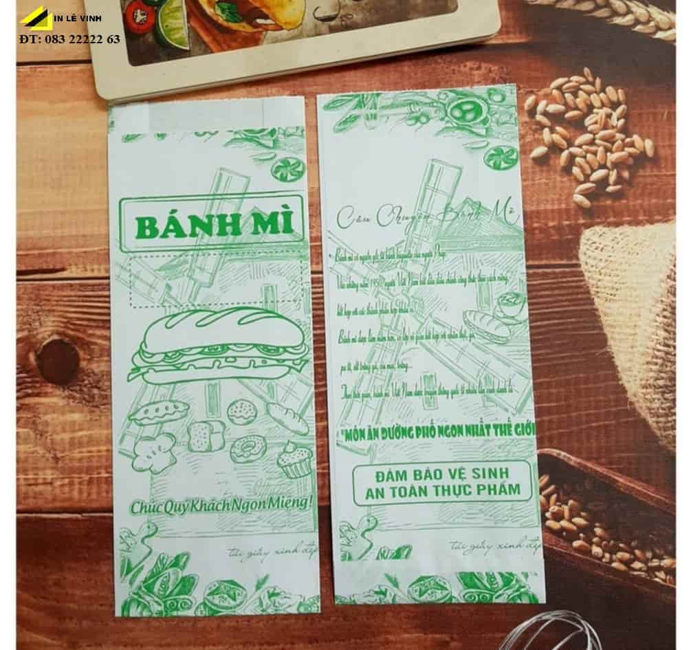 in túi giấy bánh mì giá rẻ