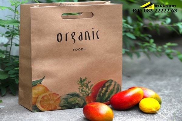 in túi giấy đựng hoa quả