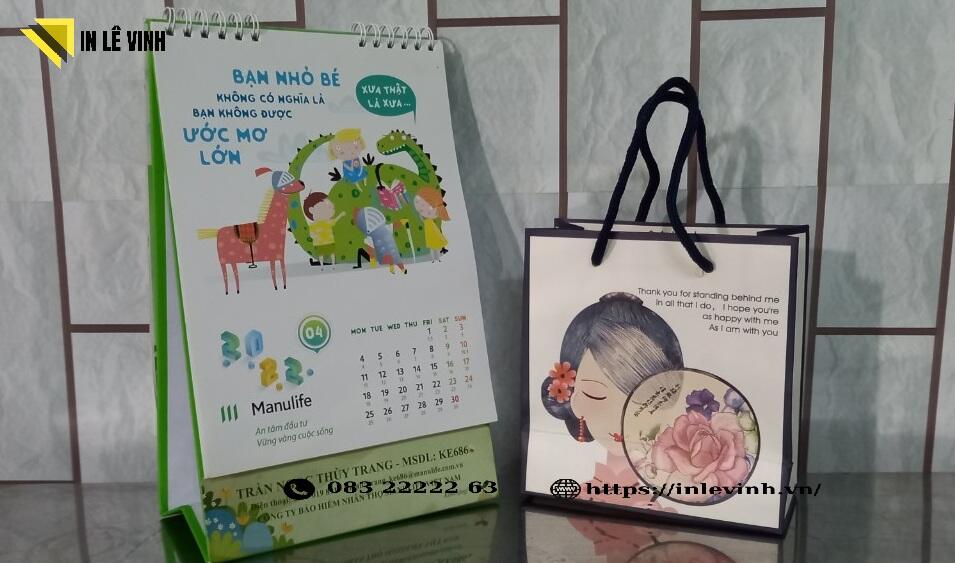 in túi giấy mỹ phẩm