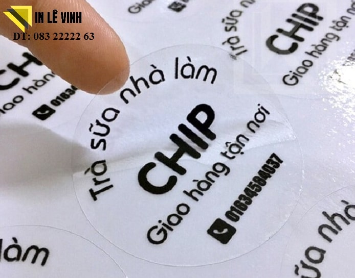 in decal trong suốt