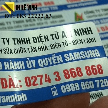 in tem bạc
