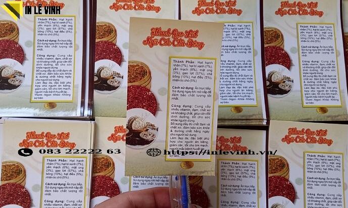 in tem dán sản phẩm