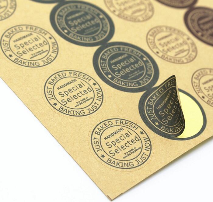 in decal giấy kraft