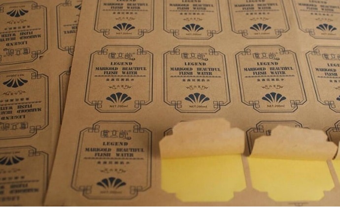 in decal giấy kraft
