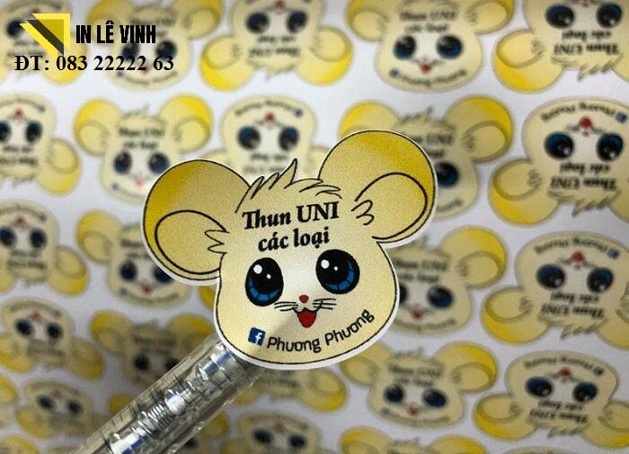 in decal giấy 