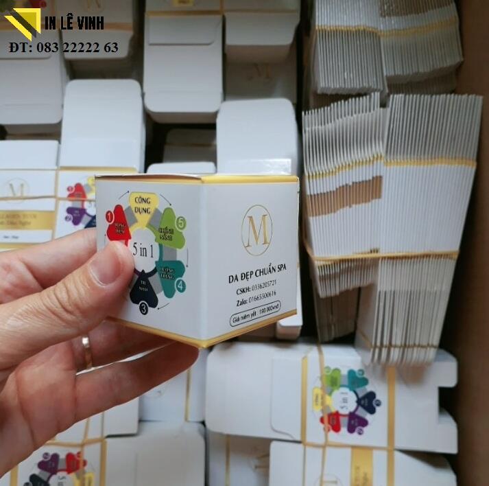 in hộp giấy mỹ phẩm giá rẻ
